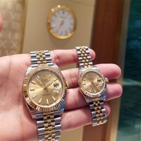 rolex watch his and hers